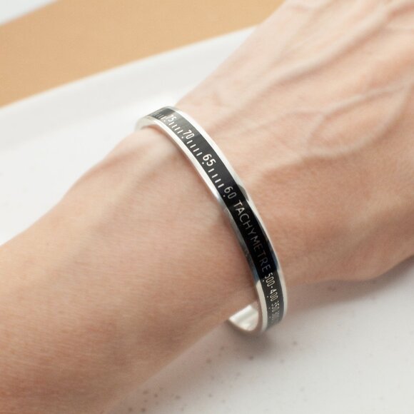 Stainless Steel Watch Cuff Bracelet Bangle - Picture 3 of 9